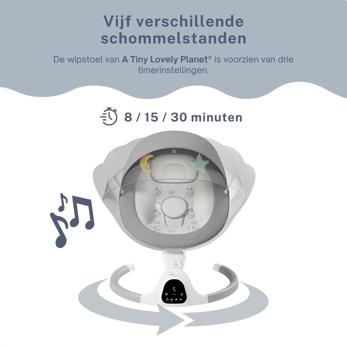 null A Tiny Lovely Planet Wipstoel - afbeelding 4