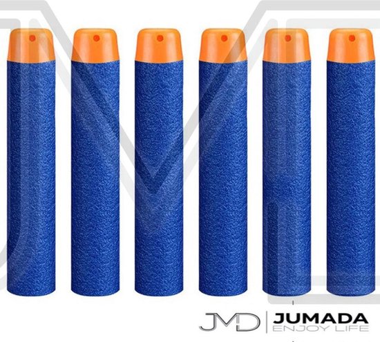 Universele Dartpijltjes geschikt voor NERF Blasters - Pijltjes - Darts - Bullets - 10 stuks - Blauw
