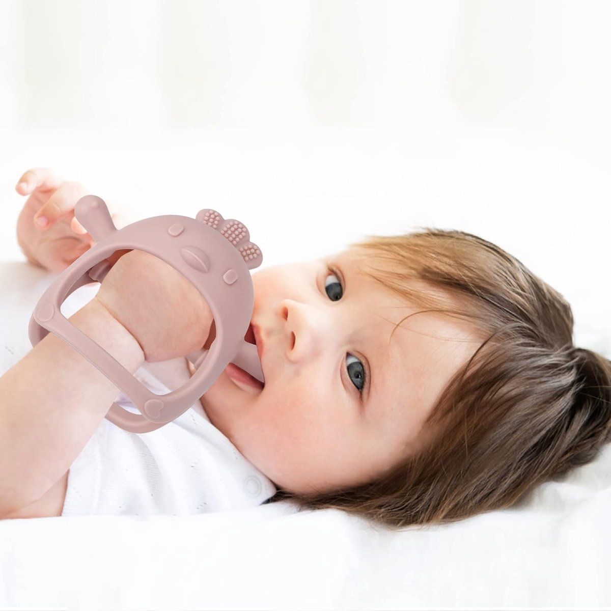 Bijtring Speelgoed Set van 3 - BPA-vrij Siliconen Tandhulp voor Baby's