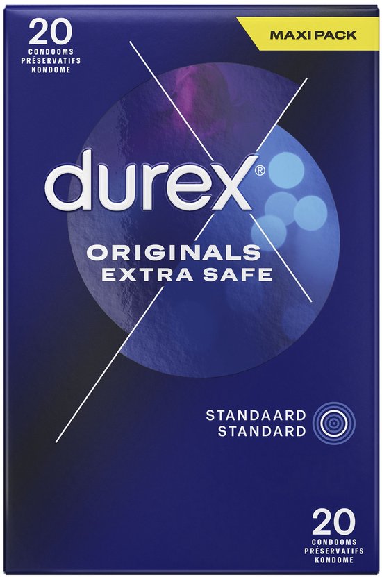 Durex Condooms Extra Safe - 20 stuks - Voor extra veilig plezier