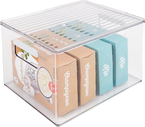 Boîte de Rangement So Clever Classic Transparent - 9,5 x 31,5 x 6,5 cm (XS)