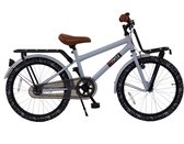 2Cycle Cargo kinderfiets 20 inch (6 tot 8 jaar) voor jongens grijs