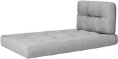 Bol.com Vicco Palletkussen set – 2 delen Grijs aanbieding