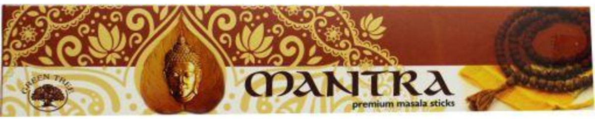 Goedkoopste Green Tree Wierook mantra 15 Gram