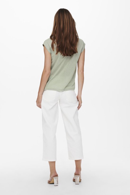 ONLY - ONLSILVERY S/SV NECK LUREX TOP JRS NOOS - Femme - Chemisiers