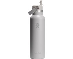 Hydro Flask Standard Mouth Flex Straw Cap Drinkfles (621 ml) - Birch