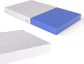 Bol.com Topper - Topper 140x200 - Topdekmatras - Matrashoes met rits - Matrasvernieuwer - Hybrid - Hotel kwaliteit - 14CM - Grat... aanbieding