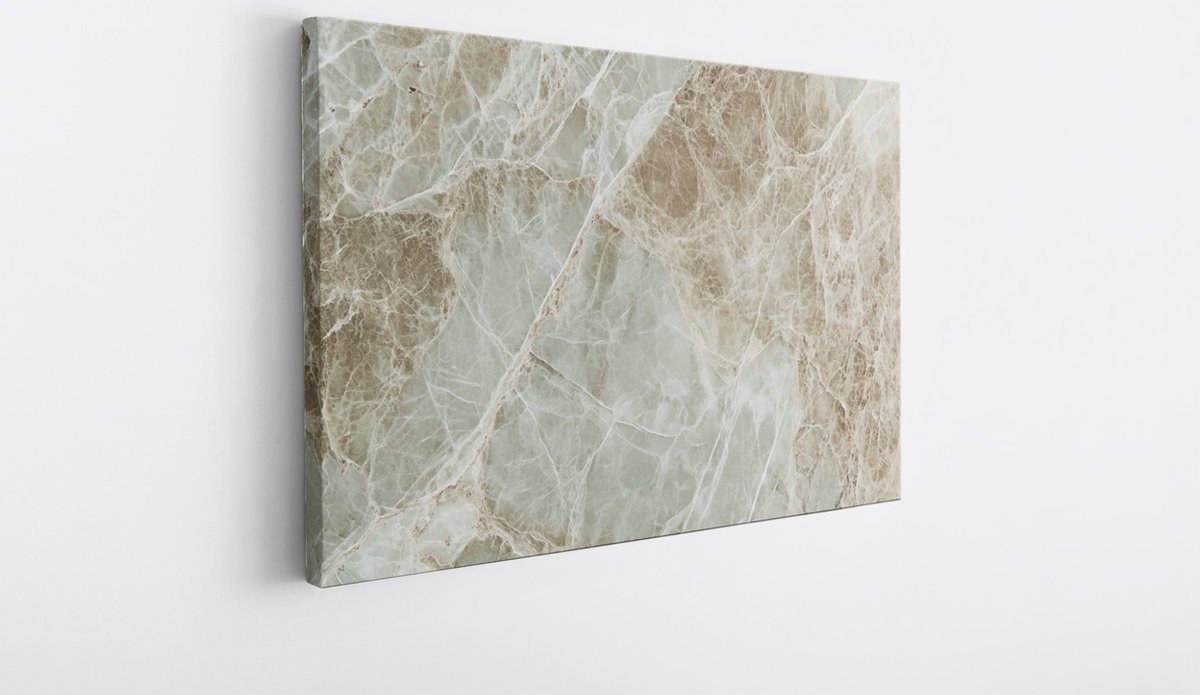 Saammp Canvas Schilderij - marmer - minimalistische kunst - Abstracte - 40x30 - Foto op canvas - Wanddecoratie - Muurdecoratie Woonkamer - Kantoor Decoratie Multicolor