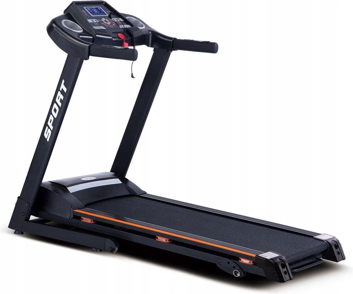 Viking Sports Loopband - Inklapbaar - Zwart - Met Hartslagfunctie & Twister