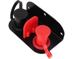 Externe Batterij Jump Post Opladen Jumper Terminals Verplaatsingsset - Waterdichte Doppen - Voor UTV ATV Auto Vrachtwagens RV Tractor Maaier Boot .