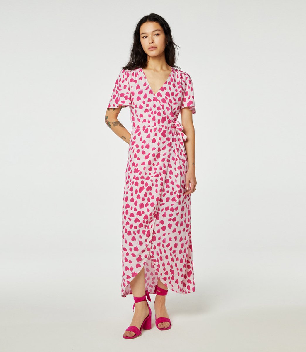 Fabienne Chapot Archana Butterfly Dress Jurken Dames - Kleedje - Rok - Jurk - Ecru - Maat 34
