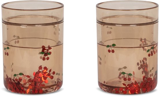 Konges Sløjd Lot de 2 gobelets | Cerise