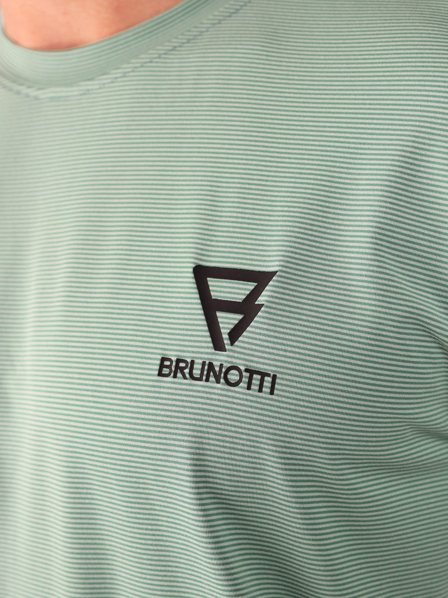 Brunotti Aquarider T-Shirt Bottle T-Shirt Heren UPF 50+ Zonnewerend Sneldrogend L Groen