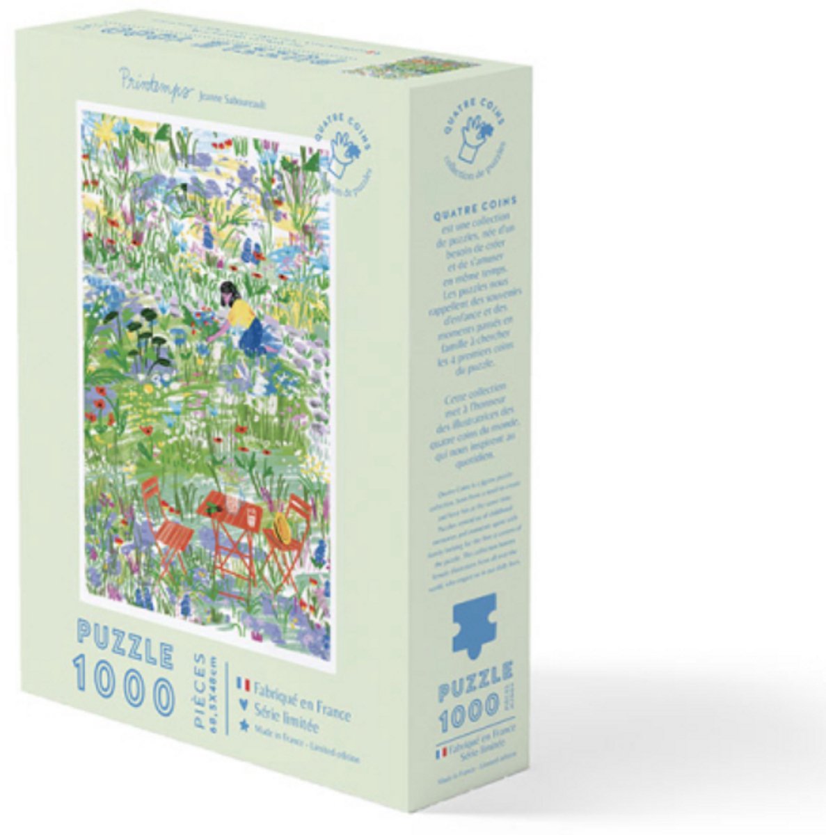 La Petite Epicerie 1000 Stukjes PUZZLE "SPRING" 735g 68x48cm kinderen en volwassenen