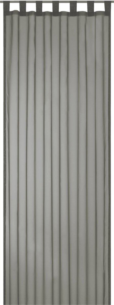 Elbersdrucke Gordijn met lussen Feel Good Uni 255x140 cm grijs