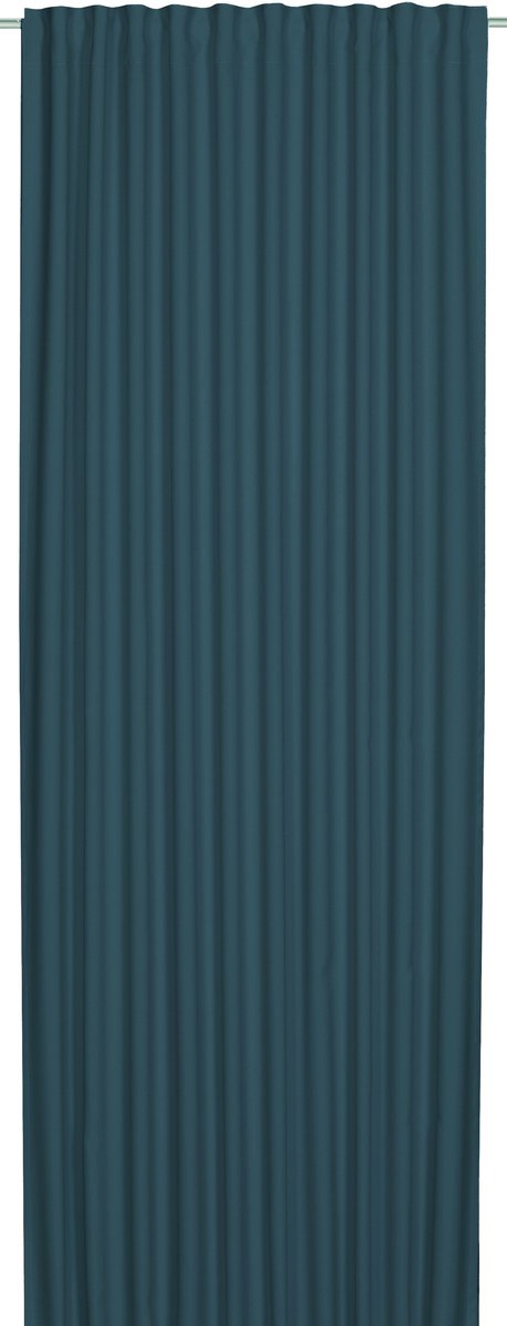 Elbersdrucke Gordijn met verborgen lussen Midnight 255x140 cm petrol Blau