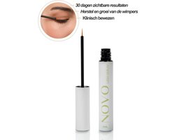LASHNOVO - Lash Wimper Groei Serum - In Slechts 30 dagen, Langere Wimpers - Natuurlijke Ingrediënten Wimperserum