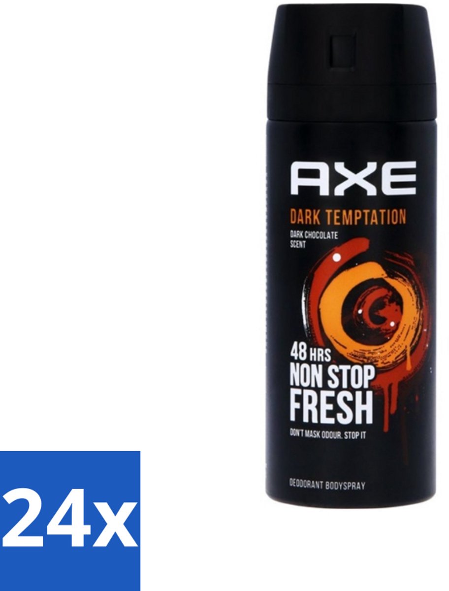 Axe - Deodorant - Spray - Dark Temptation - 48h - 150ml x 24