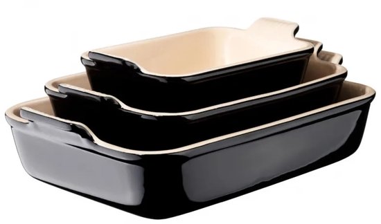 Le Creuset Ovenschaal Black 26cm