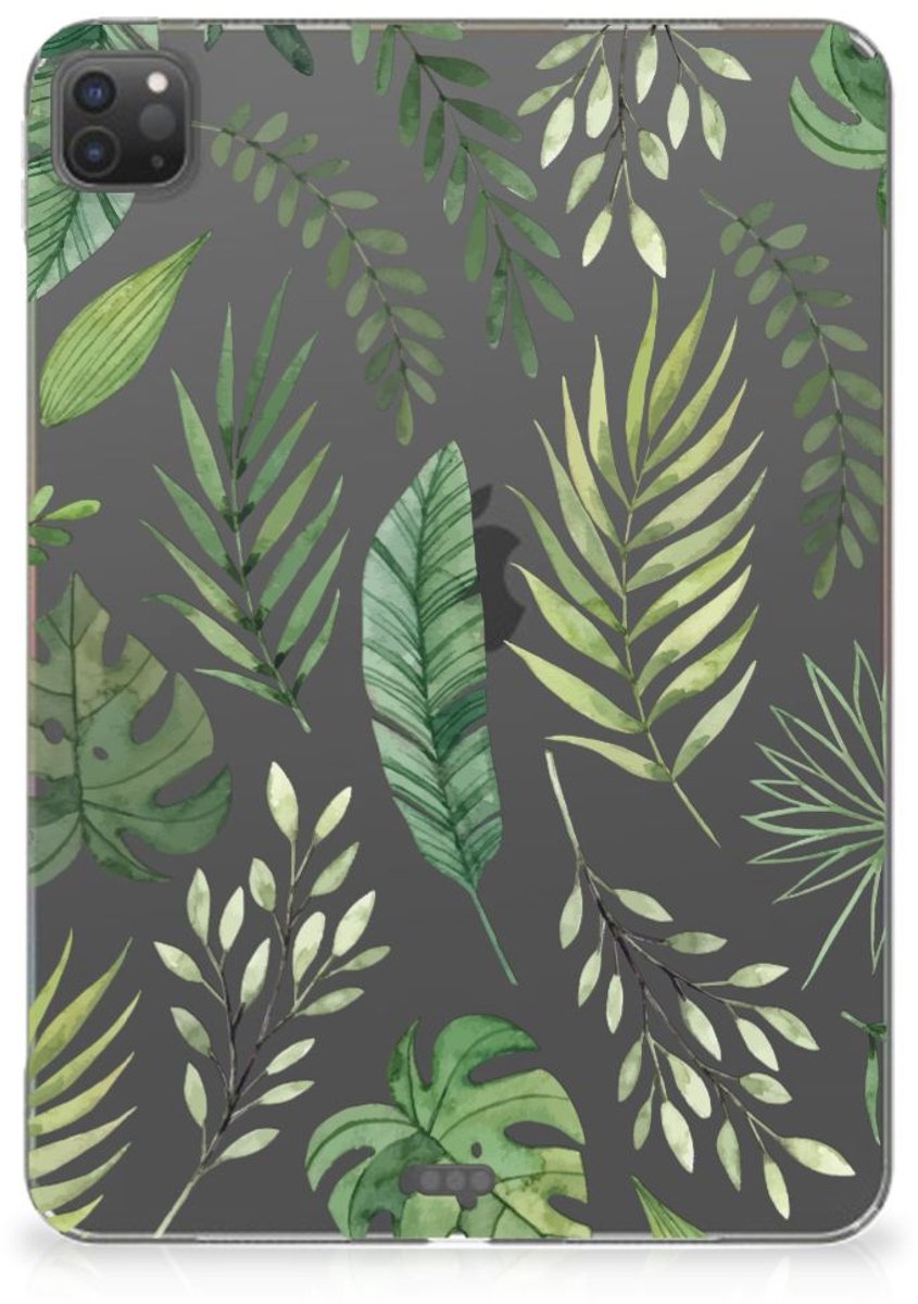 iPad Pro 11 (2024) Siliconen Hoesje Leaves