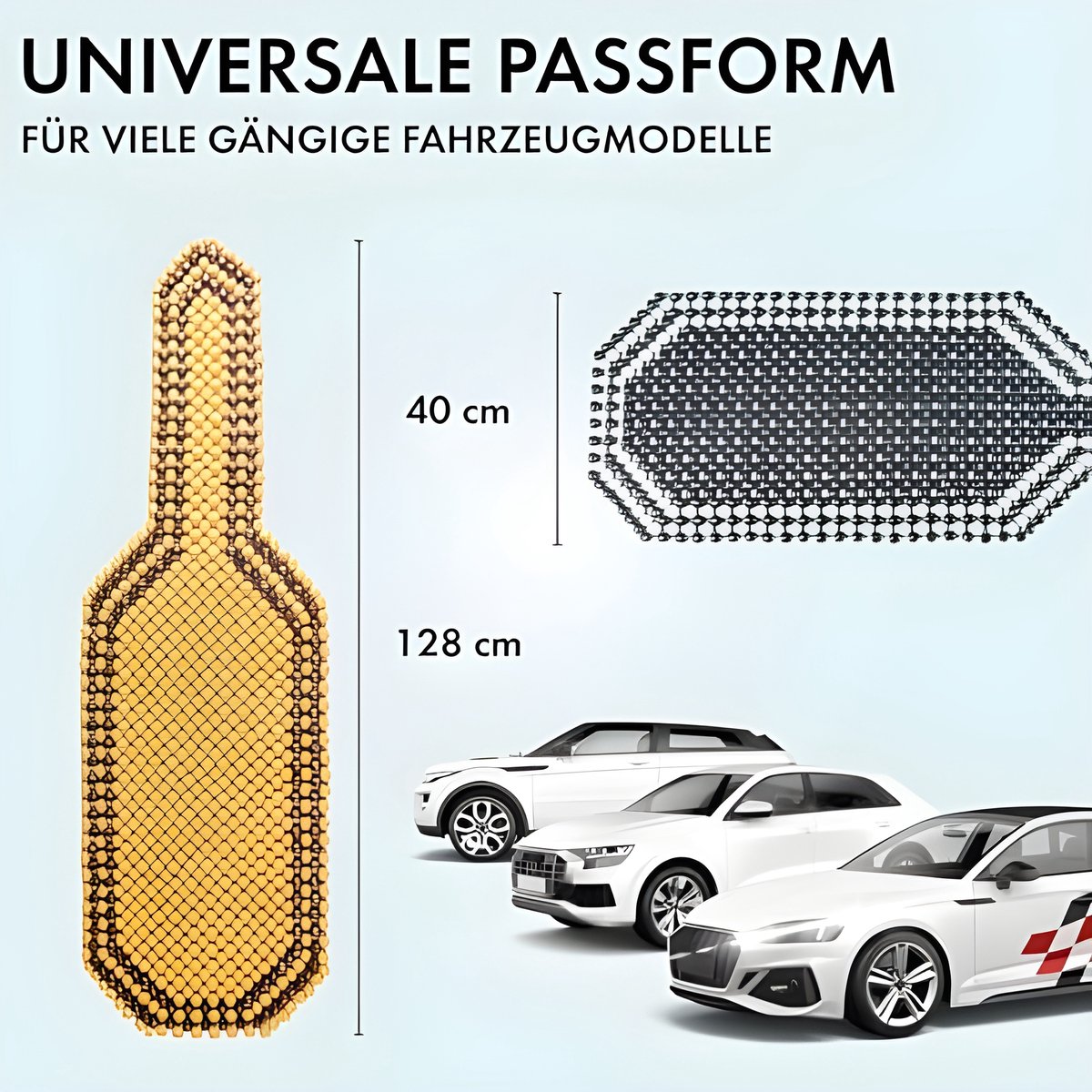 Natuurlijke houten kralen stoelbekleding masseren koel kussen voor auto