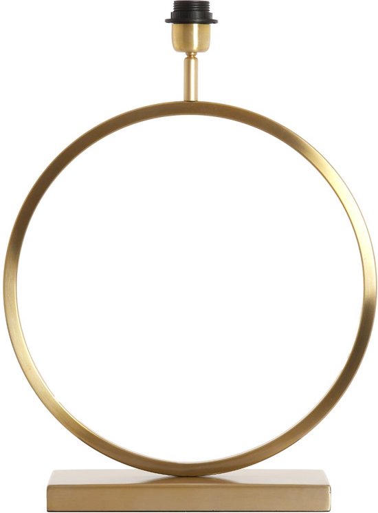 Light & Living Lampe de table Liva - Or clair - 40x12.5x57cm - Salon - Chambre