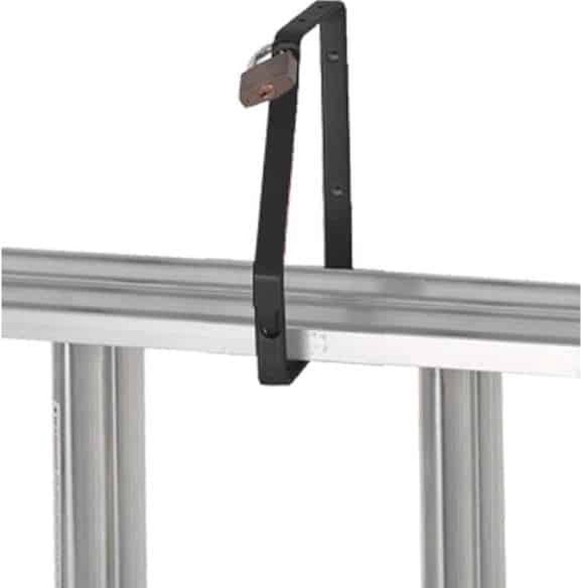 Little Jumbo Ophangbeugelset voor ladder met slot - zwart