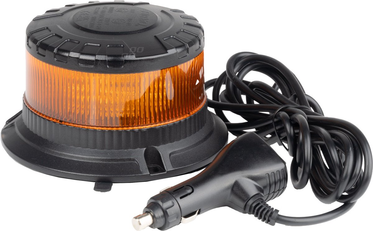 AMiO Stroboscoop Zwaailicht LED Waarschuwingslamp Heavy Duty W28M 12V 24V Oranje