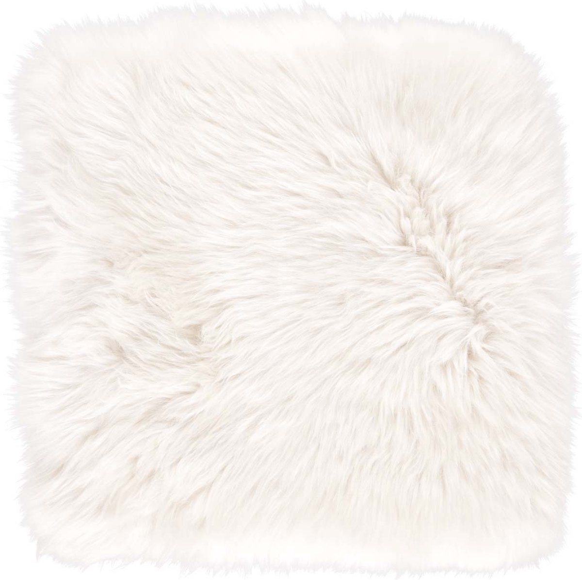 Sheepskin House Mocassin Stoel Kussen - 40x40 cm Ivory