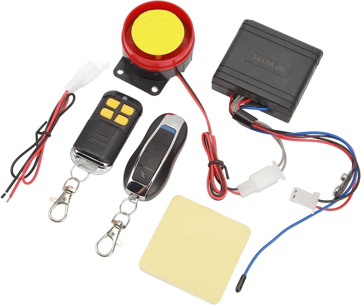 1-weg Afstandsbediening Alarmsysteem Motorfiets 12V Waterdicht Anti-diefstal - Scootermotor .