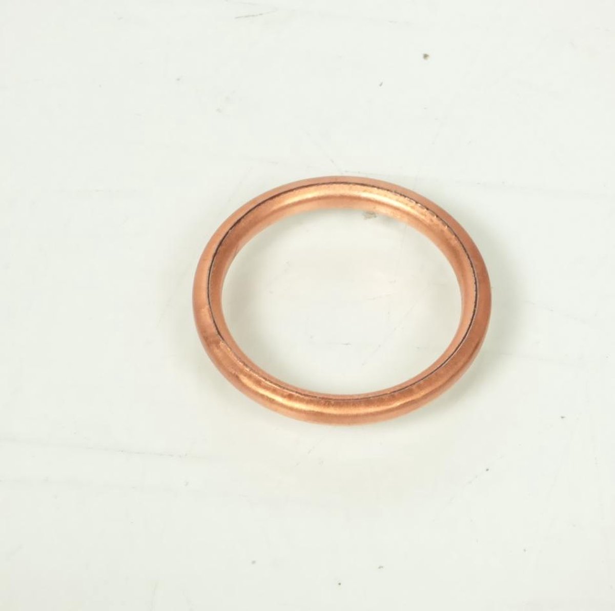 Joint de pot d'échappement rond cuivre Ø28x35x4mm pour scooter Peugeot 50 Ludix