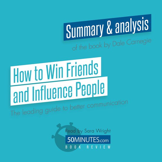How to Win Friends and Influence People by Dale Carnegie - cover