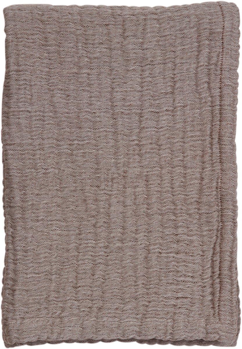Mies & Co Mousseline Wiegdeken Soft Dark Brown 75 x 100 cm