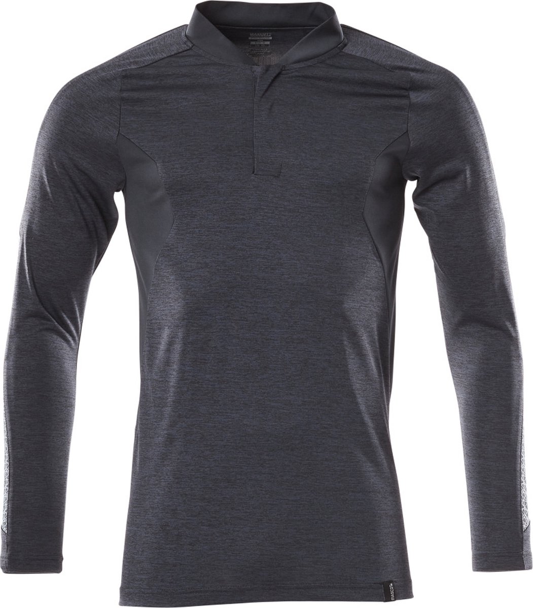 Mascot Accelerate Poloshirt, met lange mouwen 18081-810 - donkermarine-gemêleerd - XS