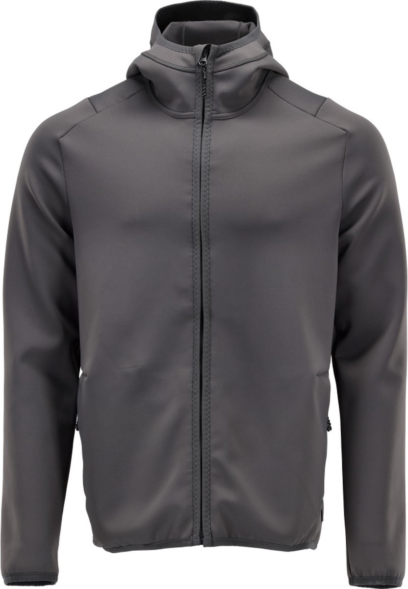 Mascot Customized Fleecetrui met capuchon 22586-608 - steengrijs - XL