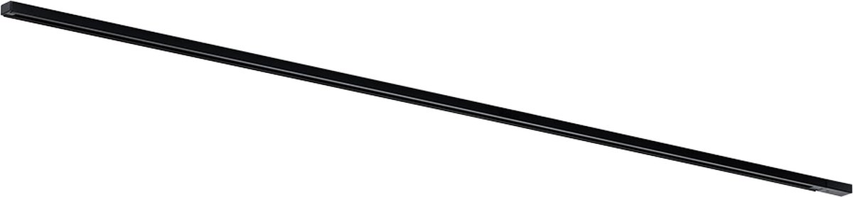 Qub Focus 1-fase spanningsrails - opbouw - 1 meter - Zwart