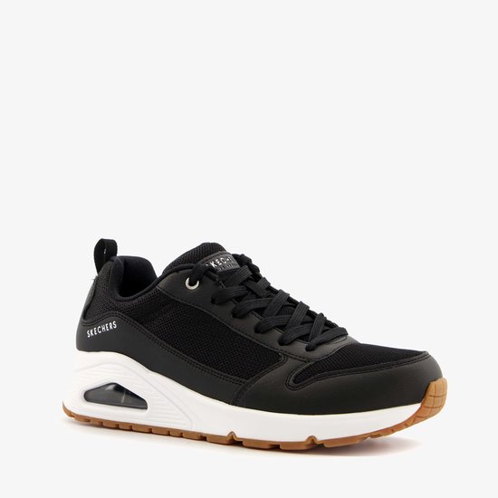 Baskets Skechers Uno Inside Matters pour femmes noires - Taille 42 - Confort Extra - Mousse à mémoire de forme