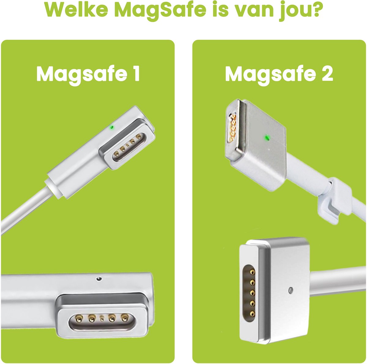 60W MagSafe 1 Oplader MacBook Pro 13 Inch A1344 L-vorm Adapter Snelle Veilige Stroomvoorziening - Afbeelding 3