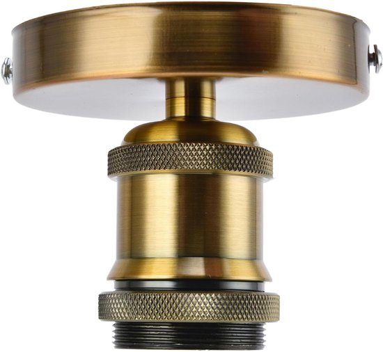 Vintage E26 E27 Lamphouder Plafondlamphouder met Accessoires voor