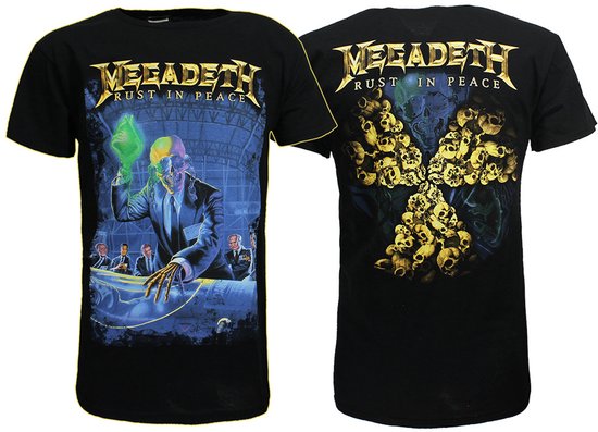 Megadeth Rust In Peace Anniversary T-Shirt - Officiële Merchandise - XXL