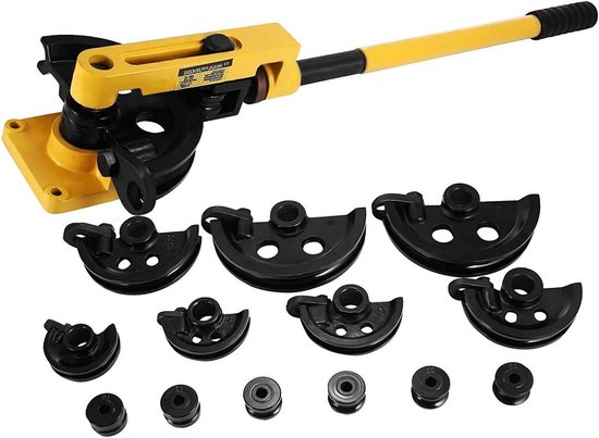 Cintreuse Manuelle Portable Pour Barres D'acier – Diamètre 1 à 8 Mm – Idéale Chantier, Bricolage