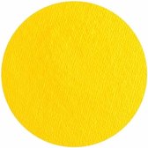 Superstar grimeer schmink - geel - 16 gram - carnaval/verkleed thema - kinderen/volwassenen