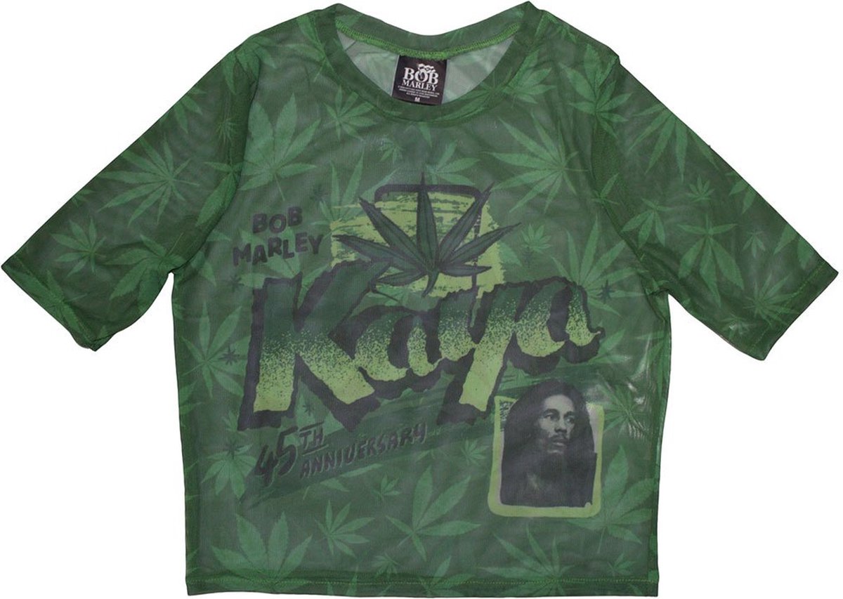 Bob Marley - Kaya Crop top - XS - Groen