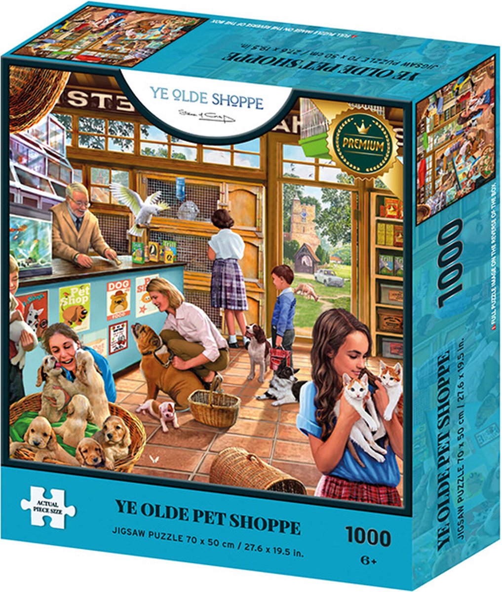 Ye Olde Pet Shoppe Puzzel 1000 Stukjes