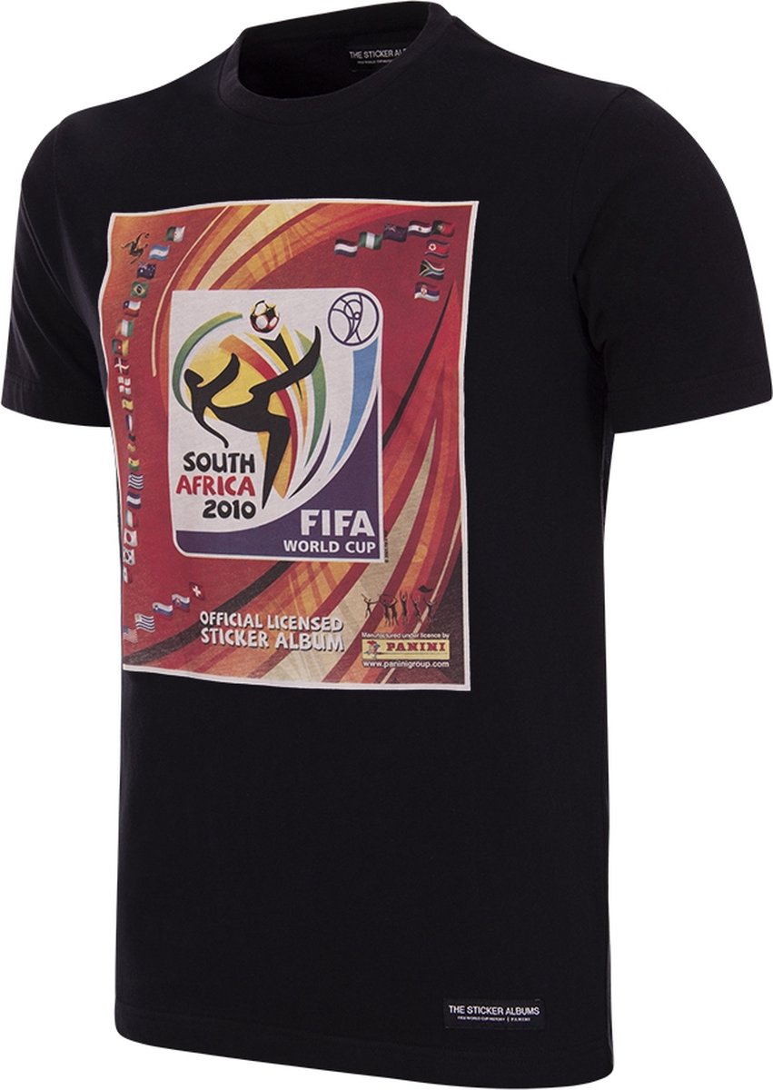 COPA - Panini FIFA Zuid-Afrika 2010 WK T-shirt - Heren - Zwart - M