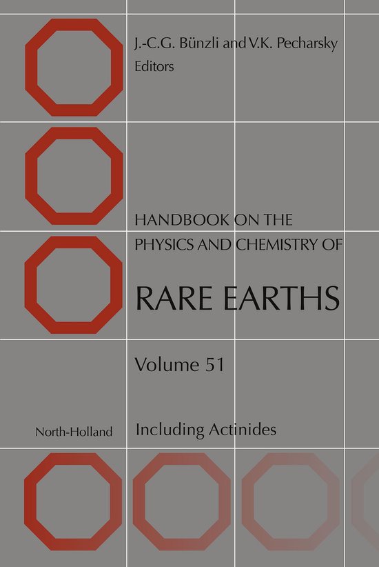 Handbook on the Physics and Chemistry of Rare Earths 51 - Ha ... - cover