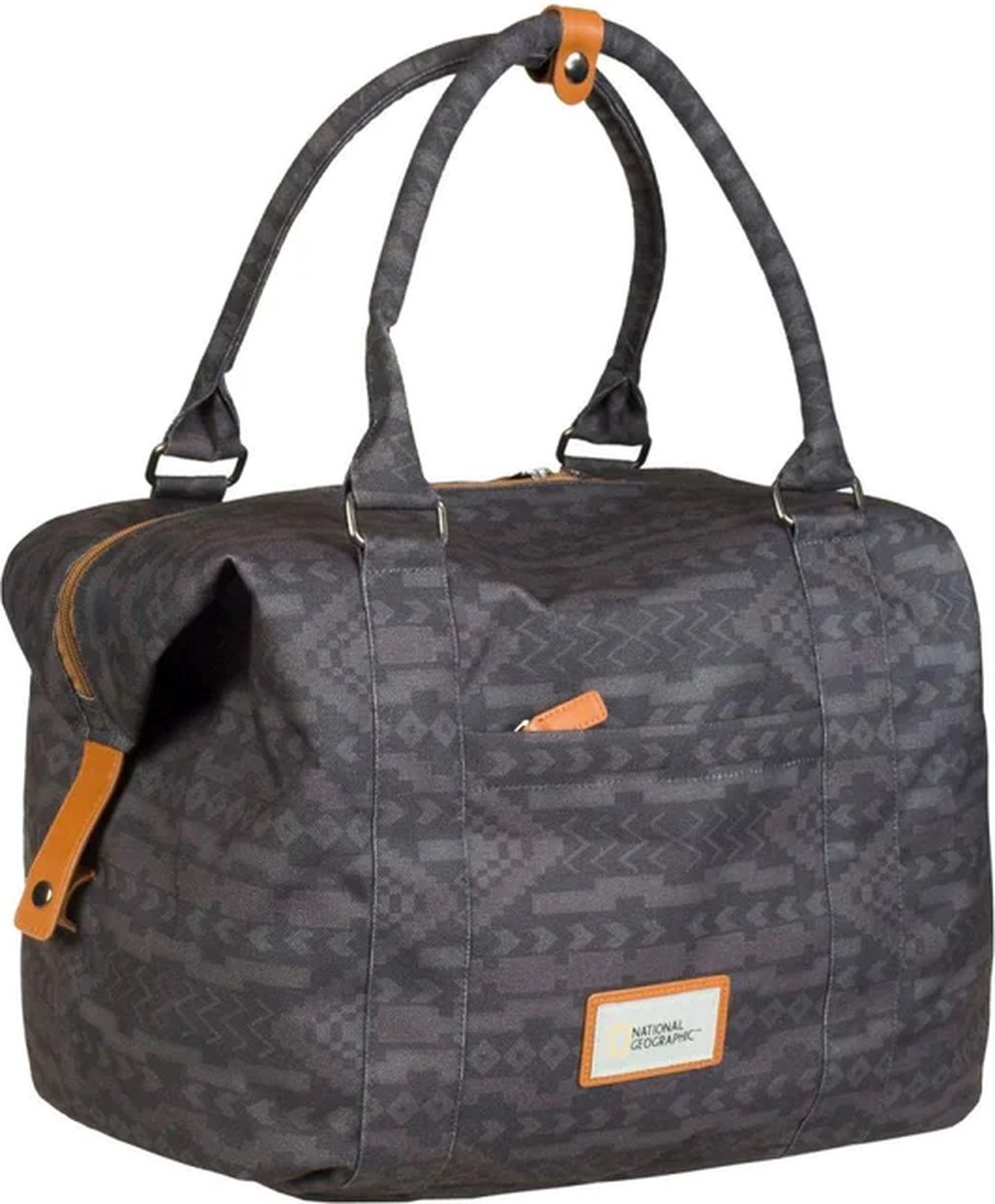 National Geographic Reistas / Weekendtas / Sporttas - 30 Liter - Weekend - Zwart - Zwart/Bedrukt