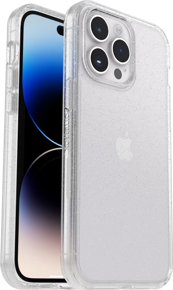 Geschikt voor OtterBox Apple iPhone 14 Pro Max Symmetry Hoesje Back Cover Glitter