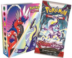 Pokemon scarlet & violet portfolio + boosterpack