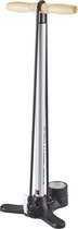 Lezyne Sport Floor Drive 2.5 Inch DV Y11 - Fietspomp - Analoge drukmeter - Tot 15 bar - Presta, Dunlop en Schrader ventielen - Zilver met grote korting